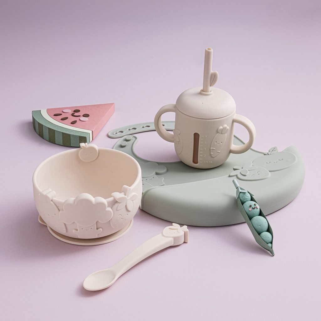 Suction bowl & spoon set